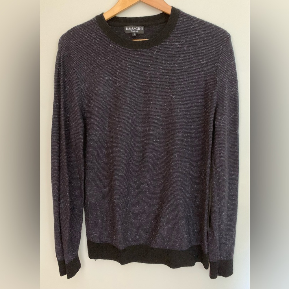 Men's Black Immagini Sweater
